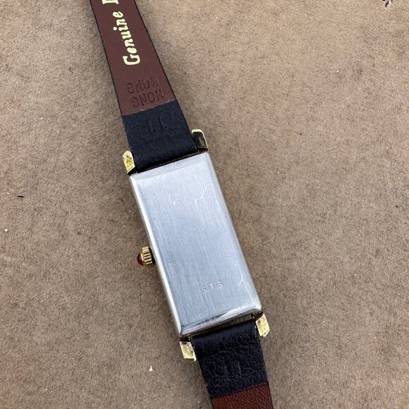 Vintage Swiss Watch by Valdean 20 Micron 18K Gold Plated Watch Runs - Picture 5 of 7